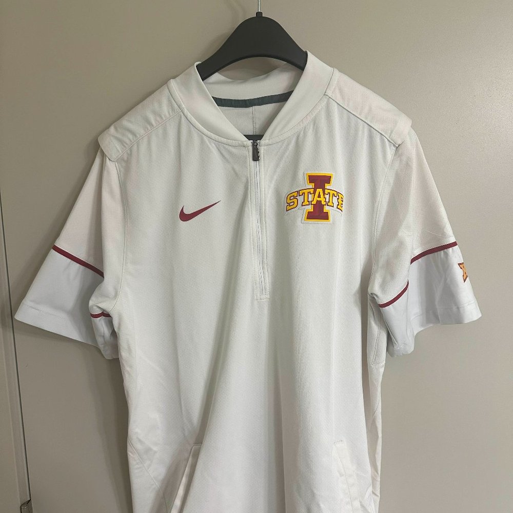 Nike Iowa State Short Sleeve Quarter-Zip
